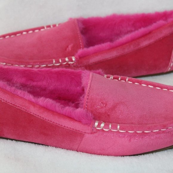 UGG KOOLABURRA SUEDE FUR LINED‎ SLIPPERS PINK 7 - Picture 3 of 7